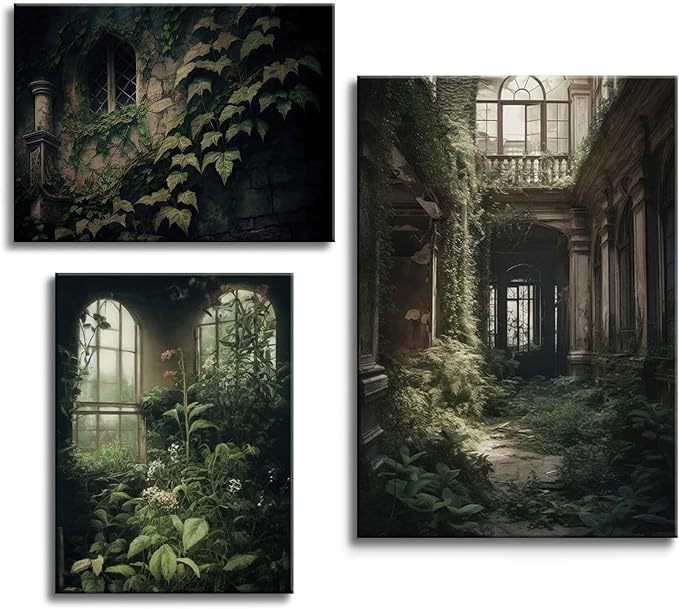 Gothic Castle Interior Wall Art